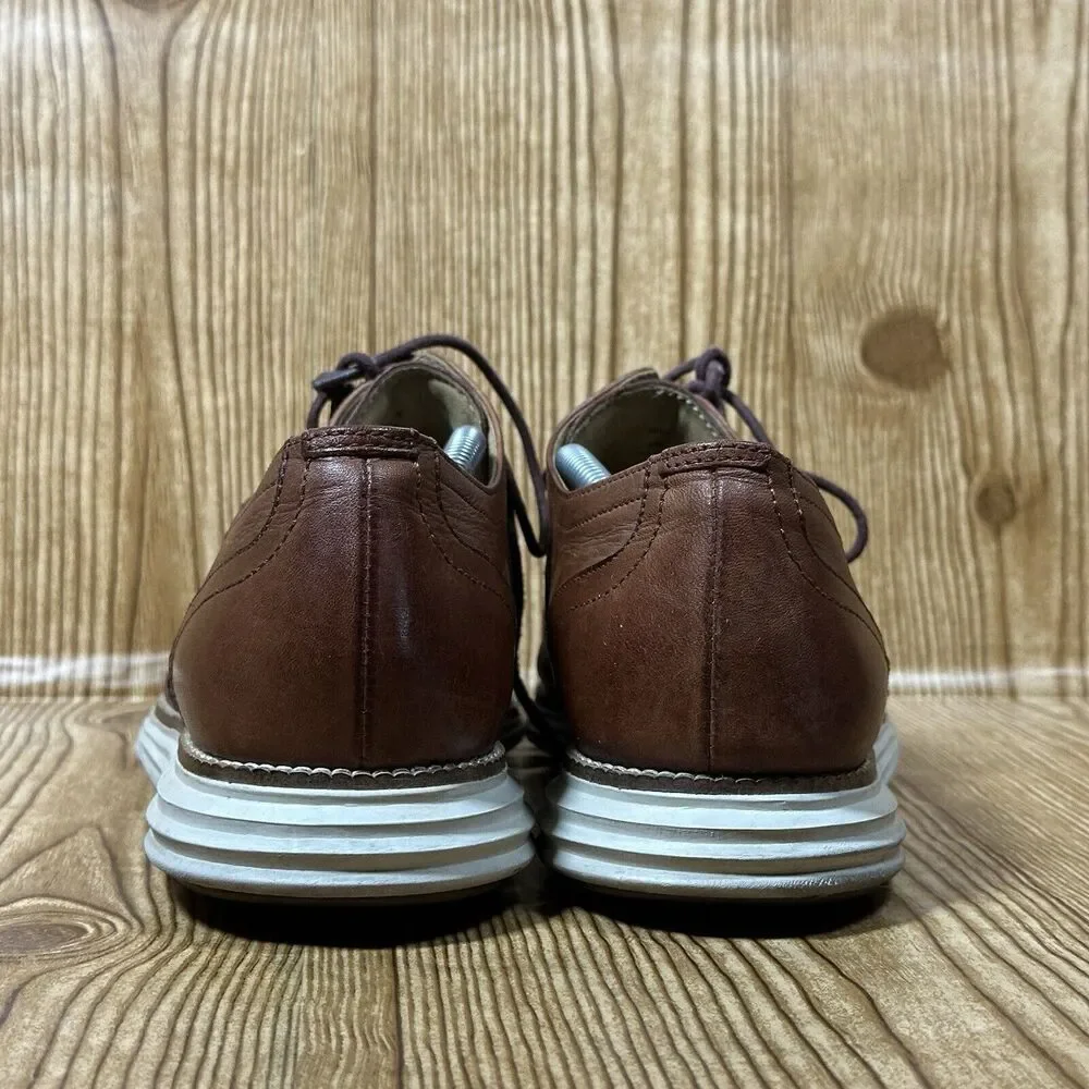 Cole Haan‎ Men's Size 11.5 Original Grand Wingtip Oxford Brown Shoes C20778
